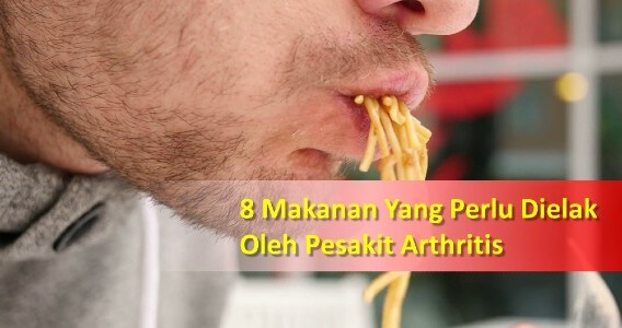 makanan untuk pesakit arthritis