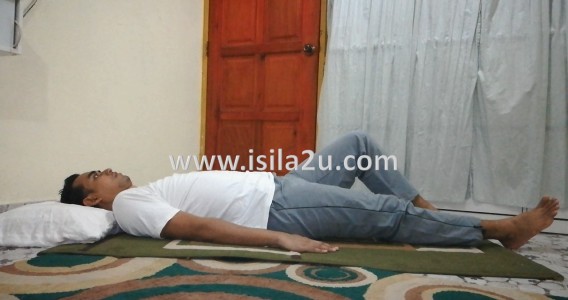 Senaman Sakit Lutut Straight Leg Raise 1